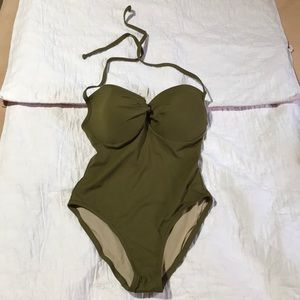 J Crew 32DD Swim Suit